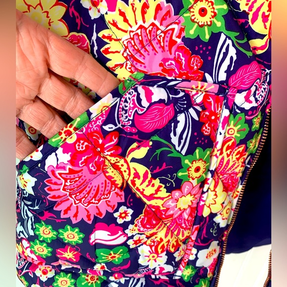 Peach Love California Puffy Vest (NWOT) (Size S) Vibrant Pretty Colors - Picture 3 of 6